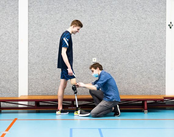 Sporten met een orthese of prothese