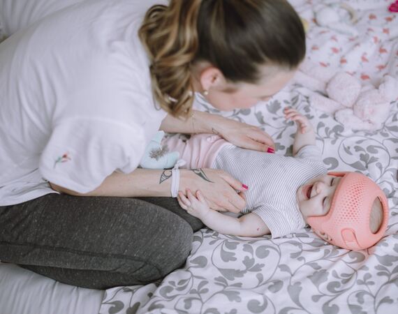 3D-geprinte redressiehelmen