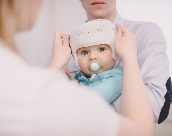 3D-geprinte redressiehelmen