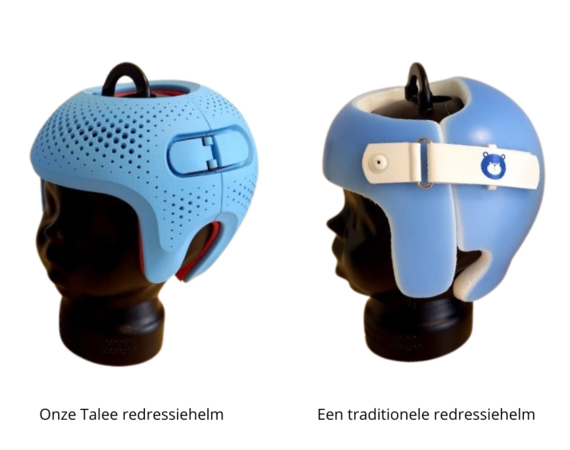 Uniek ontwerp van redressiehelm