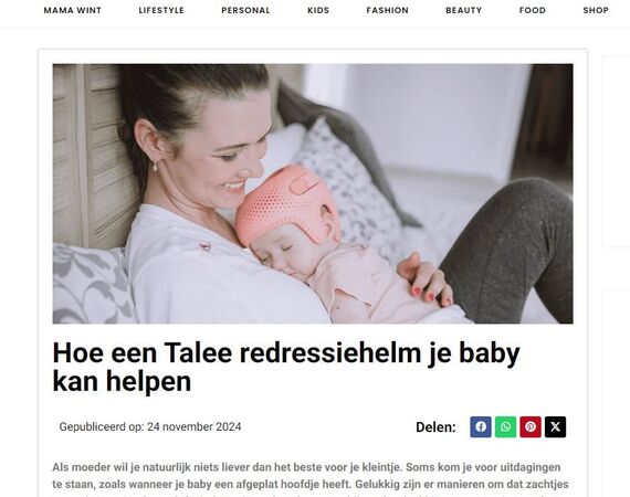 Onze redressiehelmen in Fabulous mama
