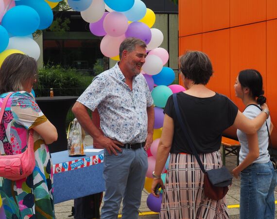 Bert Voskuil met pensioen