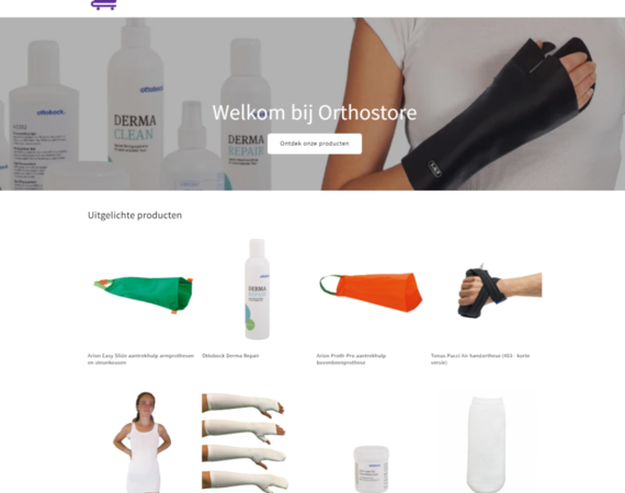 Onze webshop Orthostore.nl is live!
