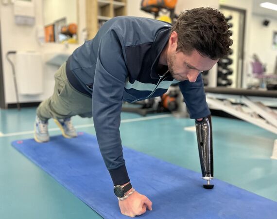 Sportprothesen voor de arm
