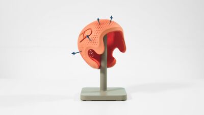 Uniek ontwerp van redressiehelm