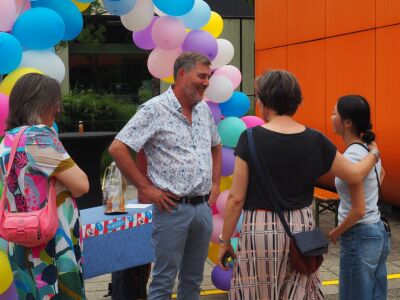 Bert Voskuil met pensioen